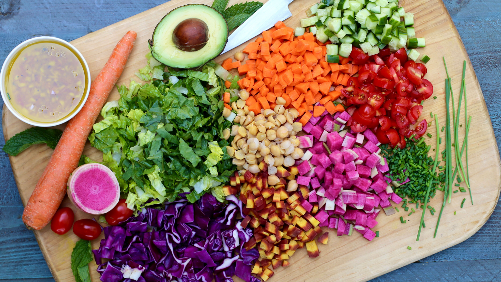 Healthy ingredients for a nutritious meal.