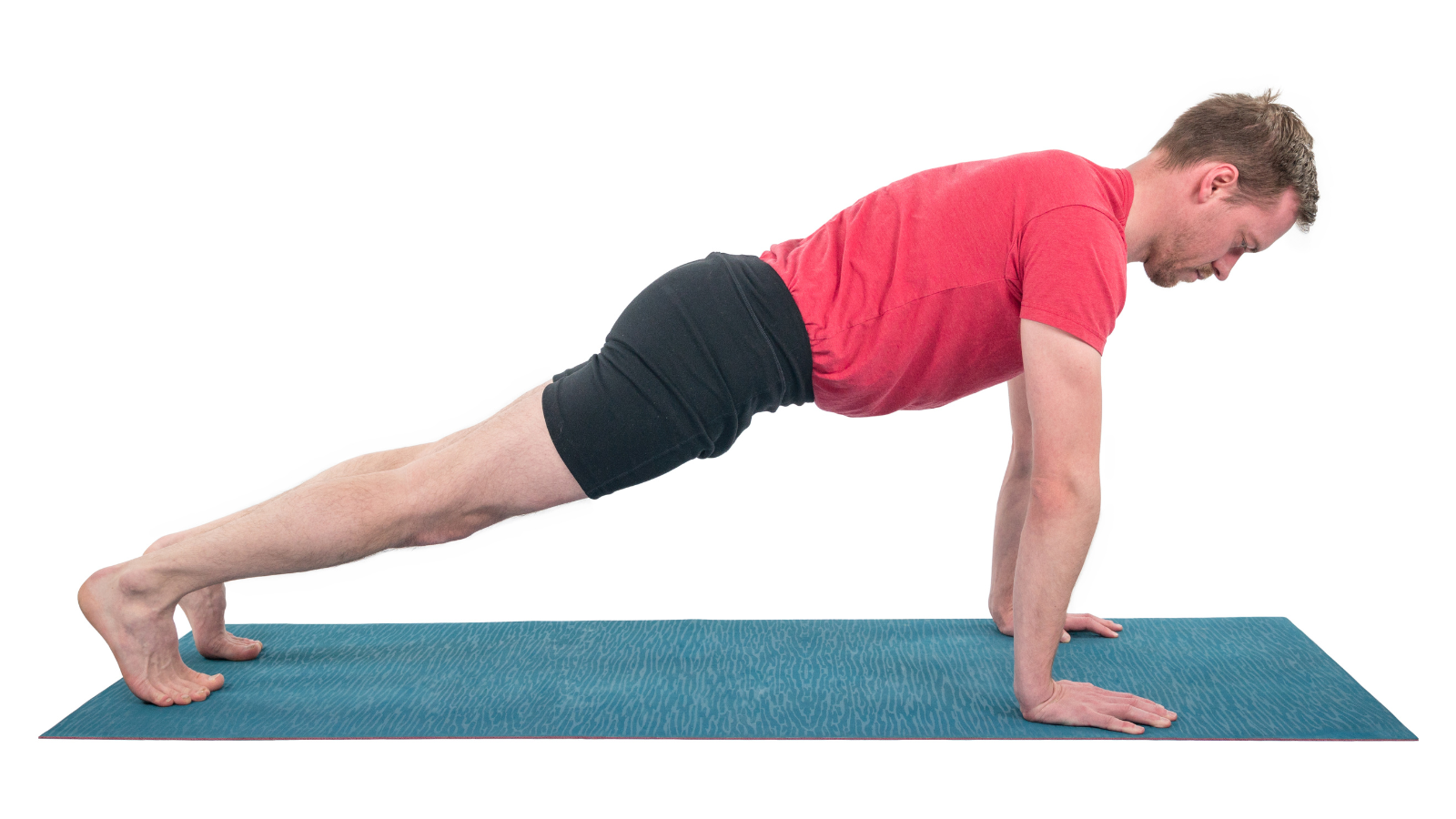 Poses like Plank Pose can be a source of wrist pain if done incorrectly or without a wedge for extra support