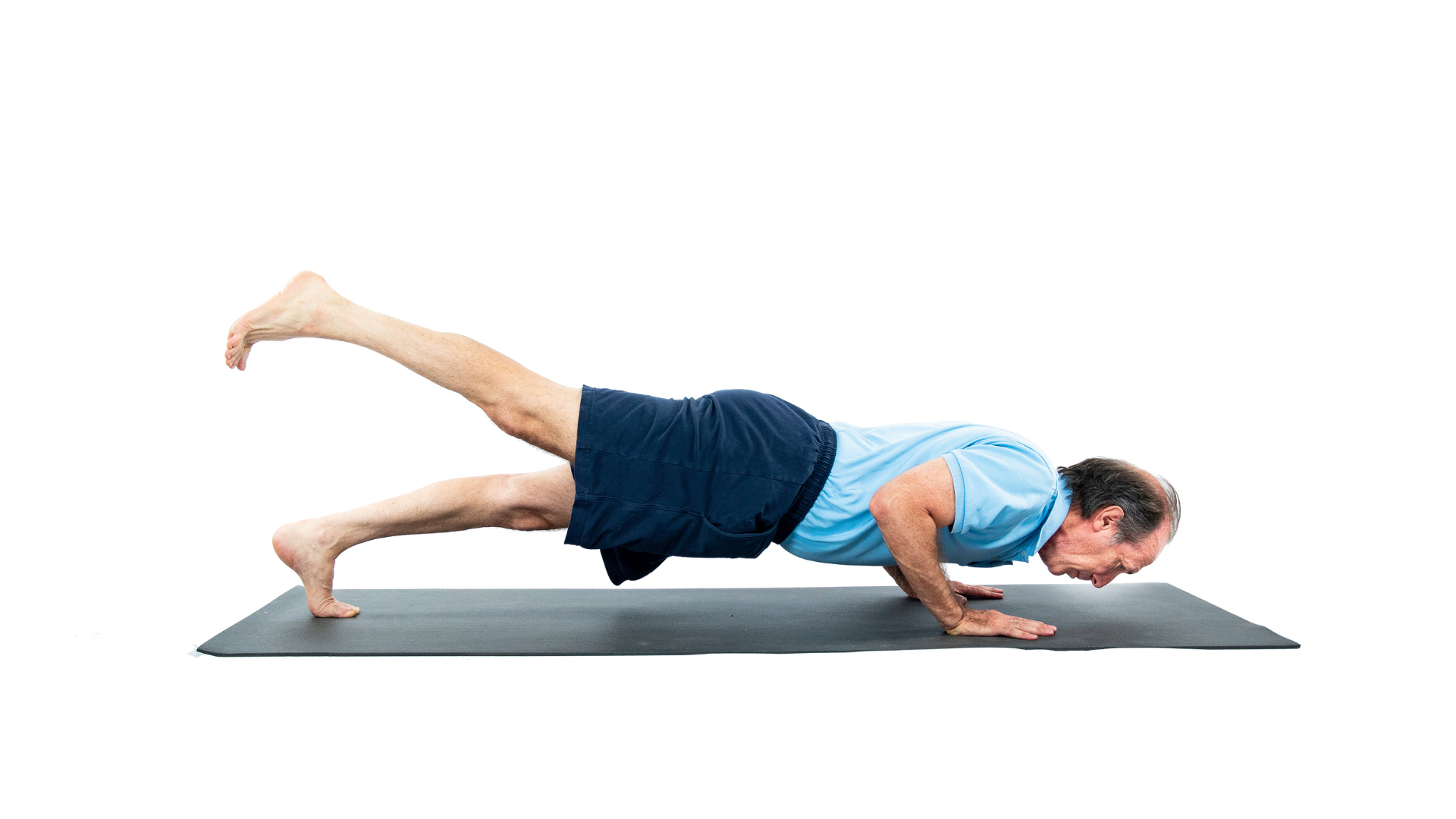 Find a variation of Chaturanga Dandasana that you do like