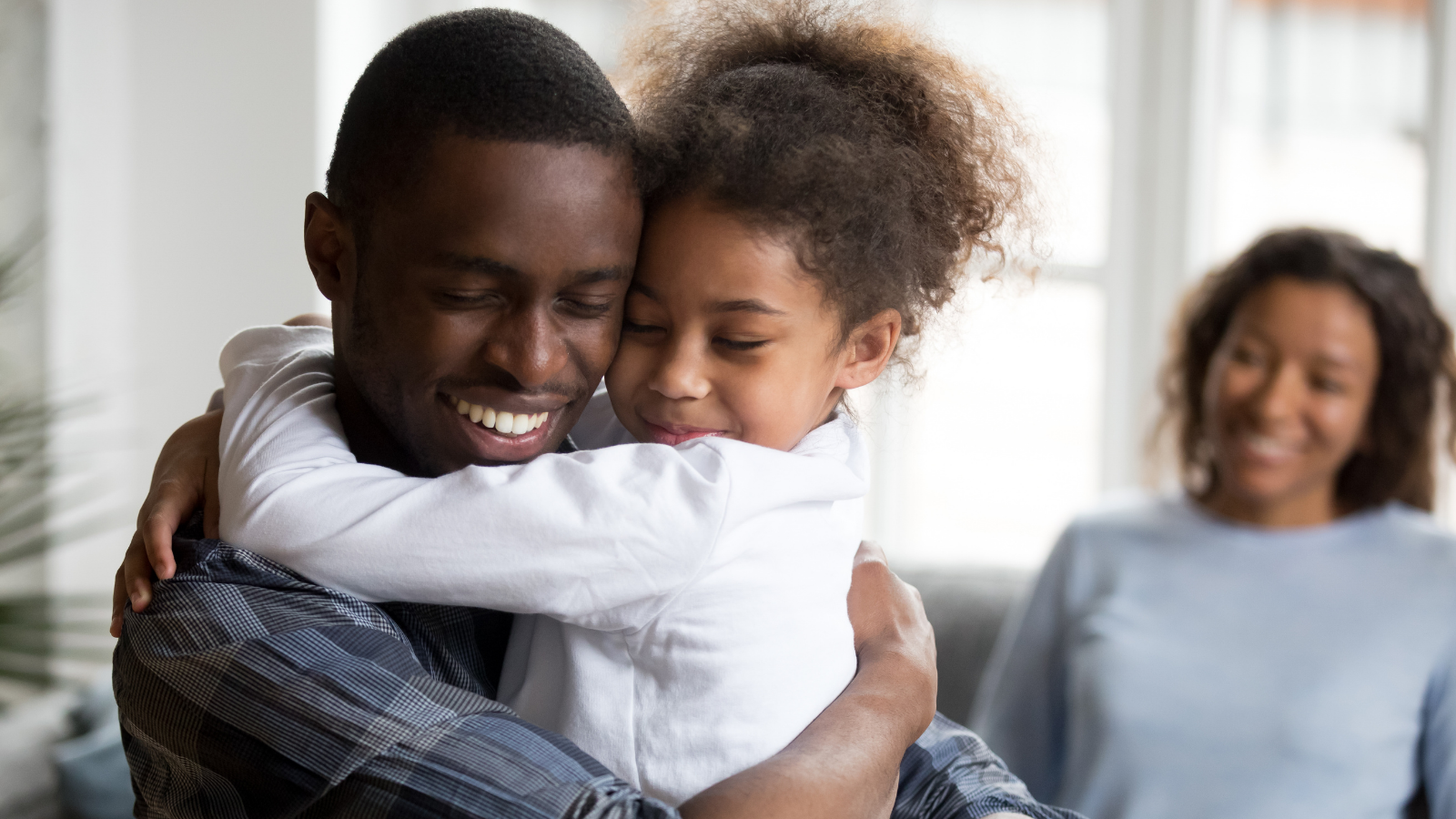 Depiction of family togetherness and teaching kids about gratitude.