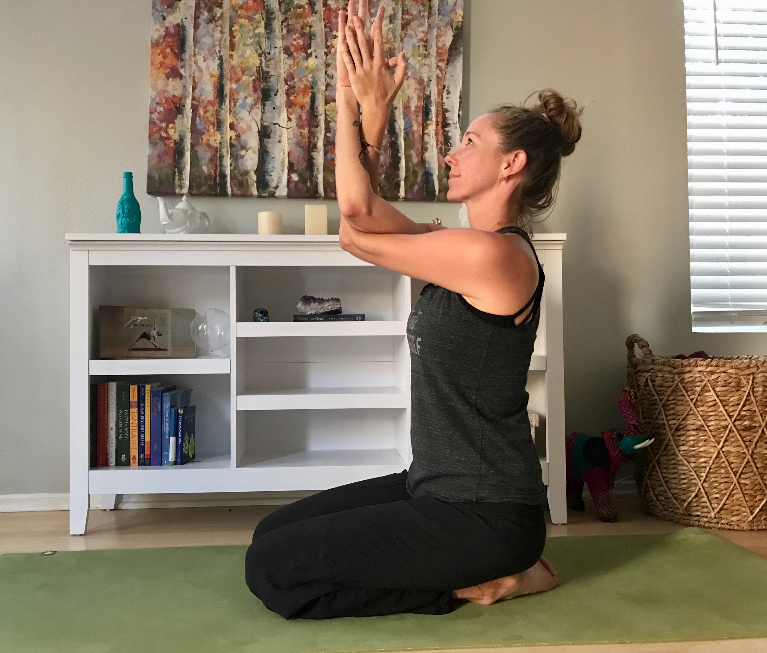 Eagle Pose Arms only