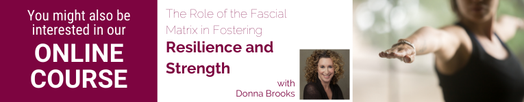 Online yoga course with Donna Brooks on the Fascial Matrix