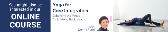 Donna Farhi, Yoga teacher, Yoga Writer, YogaUOnline presenter