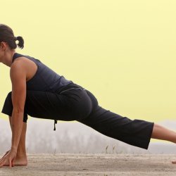 Anjaney Asana by Marie-Aude Preau - Sandia Park, NM