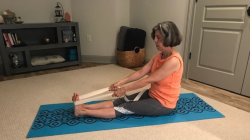  Stretching the calf can help facilitate pain relief for your Plantar Fasciitis.