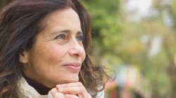 mature yoga practicing woman navigating aging 