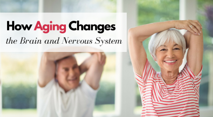 Two people practicing yoga for healthy aging, doing arm stretches