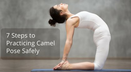  Ustrasana, camel pose