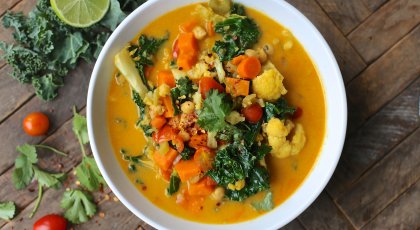 coconut curry soup