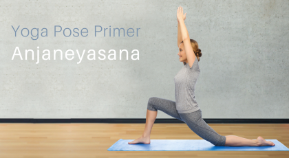 low lunge pose, Anjaneyasana, yoga for hip stretches