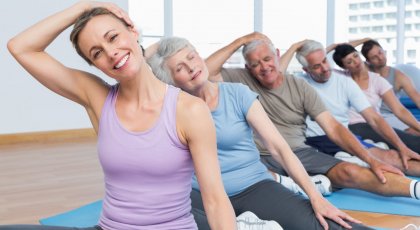 yoga for joint health, Dr. Loren Fishman and Ellen Saltonstall
