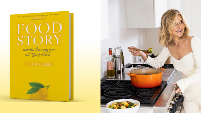 Food Story: How to Rewrite the Way You Eat, Think and Live Food Story: Rewrite the Way You Eat, Think, and Live- book cover and author Elise Museles
