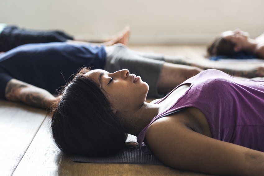 Restorative yoga for race-based stress Interview with Dr. Gail Parker on Restorative yoga for race-based stress