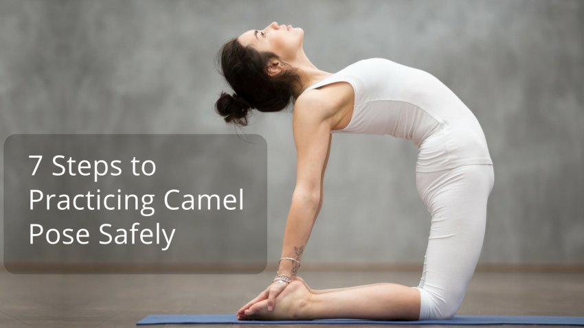 Ustrasana, camel pose