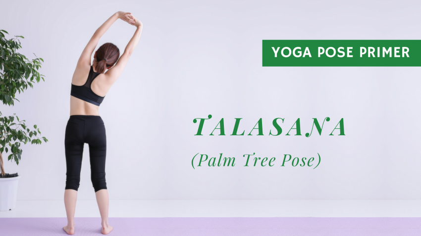 palm tree pose Palm tree pose, talasana